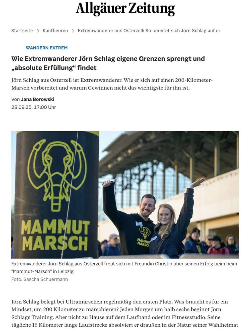 Mammutmarsch